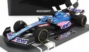 Minichamps 1/18 F1 A522 ALPINE BWT N 14 2022 AUSTRALIAN GP FERNANDO ALONSO 1/504
