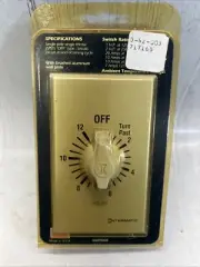 Intermatic 12 Hour Shut -Off Timer Wall Switch SPST OEM FF12HC New