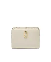 Marc Jacobs The Mini Compact Zip-Up Wallet One size Nude