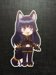 Chibi Delta The Eminence in Shadow Cute Glossy Sticker Anime Waterproof!