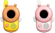 Parent-Child Intercom, Family Intercom, Children's Intercom, 3 Cartoon Styles, 5-6h Battery Life, Communication Distance of 3 Kilometers, High-Definition Sound Quality, with Flashlight Function bee