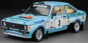 1:18 Sunstar H4859R Craig Breen Ford Escort RS1800 1st West Wales Rally 2015
