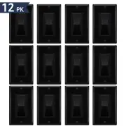 12PK ETL Certified Black 3-Way LED/CFL/Incandescent Dimmer