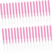 Zerodeko 100Pcs Portable Interdental Brushes for Multi Functional Cleaning Tool for Keyboards Gaps Convenient Design Essential Oral Hygiene