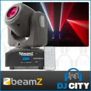 Beamz Panther-40 Compact LED Moving Head DJ Effect Light with IRC Remote & DMX