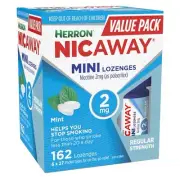 Herron Nicaway Stop Smoking Mini Lozenges 2mg 162 Pack