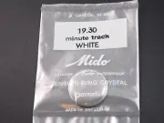 Mido Vintage Watch Crystal 19.30mm Waterproof White Tension Ring Permafit NOS