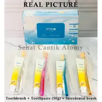 在飛比找蝦皮購物優惠-艾多美口腔護理系統 1 盒含 4 件套旅行套裝牙刷牙膏牙間刷