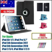 360 Rotate Leather Case Cover For Apple iPad 6 5 4 3 2 Air 1/2 iPad Pro 9.7inch