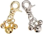 Happyyami Pet Bell Accessories Pets Pet Training Bell Pet Training Pendants Bell Necklace Dog Necklace Dog Collar Bells Dog Training Bell Puppy Bell Collar Cat Bell Pet Bells Zinc