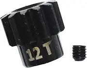 Gears Pinion Gear Set, Pinion Gear 32DP 9T 10T 11T 12T 13T 14 Teeth 15 Teeth Step Spur Gear 3.175mm Bore Steel Spur Gear 3.175mm Shaft Motor Gear Pinion bore Shaft(12T)