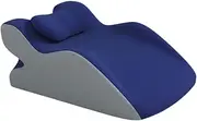 Abbraccia Prone Stomach Pillow Firm Support for Reading Adults Memory Foam Massage Prone Pillow, Blue