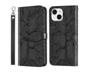 For iPhone 14 Pro Cover with Kickstand - Black
