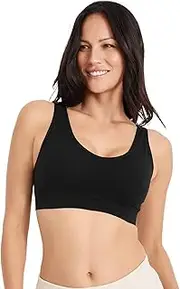 [Jockey] Women's Bra Cotton Blend Seamfree Light Support Bralette