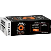 Amply's Zero Sugar Ginger Beer 330mL x 24 pack