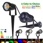 New 6W 9W COB LED Outdoor Landscape Garden Fence Yard Grass Flood Path Light LTW