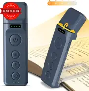 Bookmark Book Light USB Rechargeable Reading Lamp 5 Brightness Timer Sleep Aid