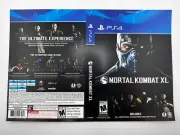 Game Case Art Insert - Mortal Combat XL - PS4 - Cover Only (No Game/Case)