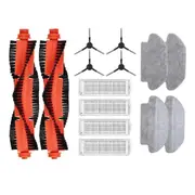 For Robot Vacuum Mop 2S 3C Robot Vacuum Mop P Accessories Mop Cloth Main Side Brush Xmstjqr2S Styj0