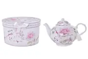 Gibson Gifts Teapot - Roses & Dandelion