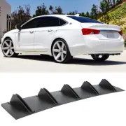 Rear Bumper Lip Diffuser 5 Fins Spoiler Splitter Wing For Holden Caprice Sedan