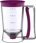 Pancake Cupcake Batter Dispenser Bakeware Maker with Measuring Label Baking Tool