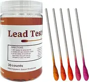 AssuTest Lead Test Kit 30 Rapid Testing Swabs - Reliable and Convenient for Home Use on All Surfaces