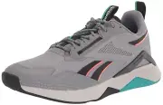 Reebok Men's Nanoflex Adventure TR Cross Trainer, Pure Grey/Black/Classic Teal,