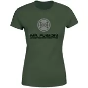Back To The Future Mr Fusion Women's T-Shirt - Green