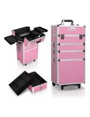[Embellir] 7-in-1 Portable Beauty Case in Pink