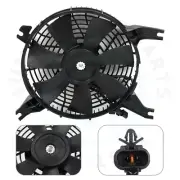 A/C Condenser Cooling Fan Assembly For 2001 02-03 Mitsubishi Montero Limited XLS (for: Mitsubishi)