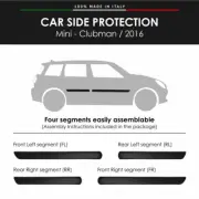 Moldings Side Bumper Buffer for Mini Clubman 2016 With Double Sided