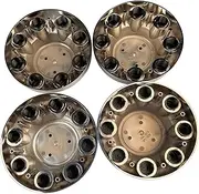 4pcs Car Wheel Center Caps Hub Cover 8-Hole Compatible for Chevrolet GMC Jim Seway Send Logo Wheel Center Caps XFL013