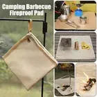BBQ Fireproof Mat Fire Pit Mat Decking Camp Grill Mat Flame Retardant Mats