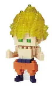 Son Goku Super Saiyan "Dragon Ball Z", Nanoblock Character (Box of 12)