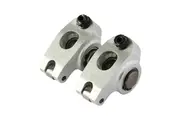 Yella Terra Platinum Roller Rocker Set 1.6 x 1.5 Ratio 7/16" Mount Single Shaft Adjustable Suit S/B Chev V8 with Allpro Bowtie Brodix Track 1 Dart II