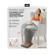 Sharper Image Calming Cozy Deluxe Massaging Heating Wrap 9 Combination settings