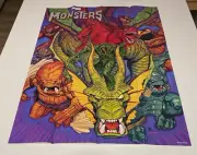 MARVEL MONSTERS - MARVEL POSTER 24X36 AUTHENTIC ORIGINAL - MAN-THING