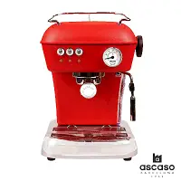 在飛比找Yahoo奇摩購物中心優惠-ascaso Dream 霧面紅 義式半自動玩家型咖啡機