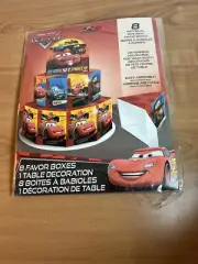 Disney Cars Favour Box Centrepiece Decoration 8 Unique Industries New Sealed