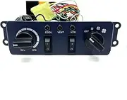 Air Conditioning Controller Panel Switch Assembly Compatible for Excavators Accessories Sany SY55 60 65