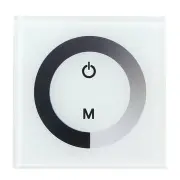 Single Touch Panel Dimmer Wall Switch Controller For Led Light Strip Dc12-24V