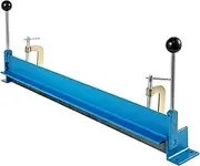 VEVOR W760 Sheet Metal Brake 30inch x 0.05inch Bending Brake Sheet Metal Bender 0-90 Degrees Metal Bender with 2 G-shaped Clamps Manual Sheet Metal Bender