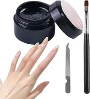 Cracked Nail Repair Gel | Professional Gel Nail Repair Manicure Tools | Strengthening Solution Manicure Set, Easy to Apply Strengthener for Cracked Broken Split