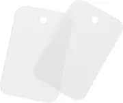 uxcell Blank Waterproof Eyelet Hole Plastic Shipping Tags,Blank Labeling Tags for Product Identification Tags,Valve Marking,Outdoor Tagging,2.5x4cm/1 x 1.6 Inch Pack of 100,White