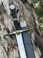 The Witcher 3 Wild Hunt Swords Geralt Of Rivia White Wolf Monster Slayer Sword