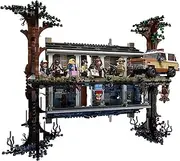 LEGO 75810 Stranger Things The Upside Down World Construction Set Contains Will's House and 8 Minifigures