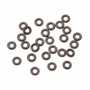 Fluorine Rubber O Rings 3.5mm OD 1.5mm ID 1mm Width Seal Gasket Brown 25Pcs✦KD