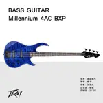 【澄風樂器】PEAVEY BASS MILLENNIUM 4AC BXP 藍色 紅色 黑色 雲狀楓木 雙雙電貝斯