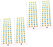 Kisangel Beginner's Ukulele Scale Stickers 4 Sheets Fretboard Notes for Guitar Learning Guitar Trainer Notes